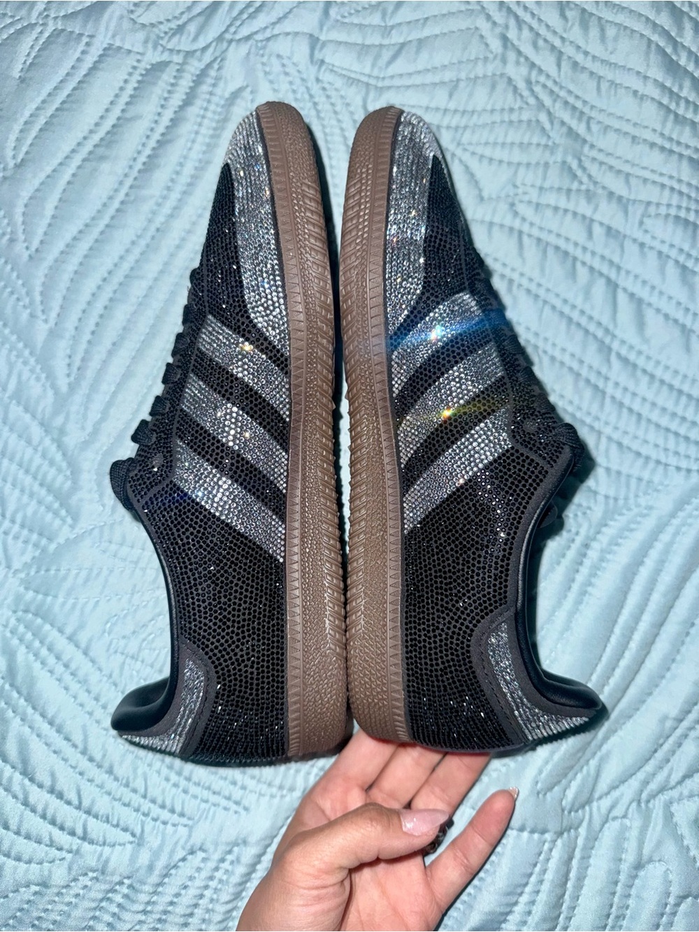 Adidas OG sambas Rhinestone Sneakers - Picture 6 of 7